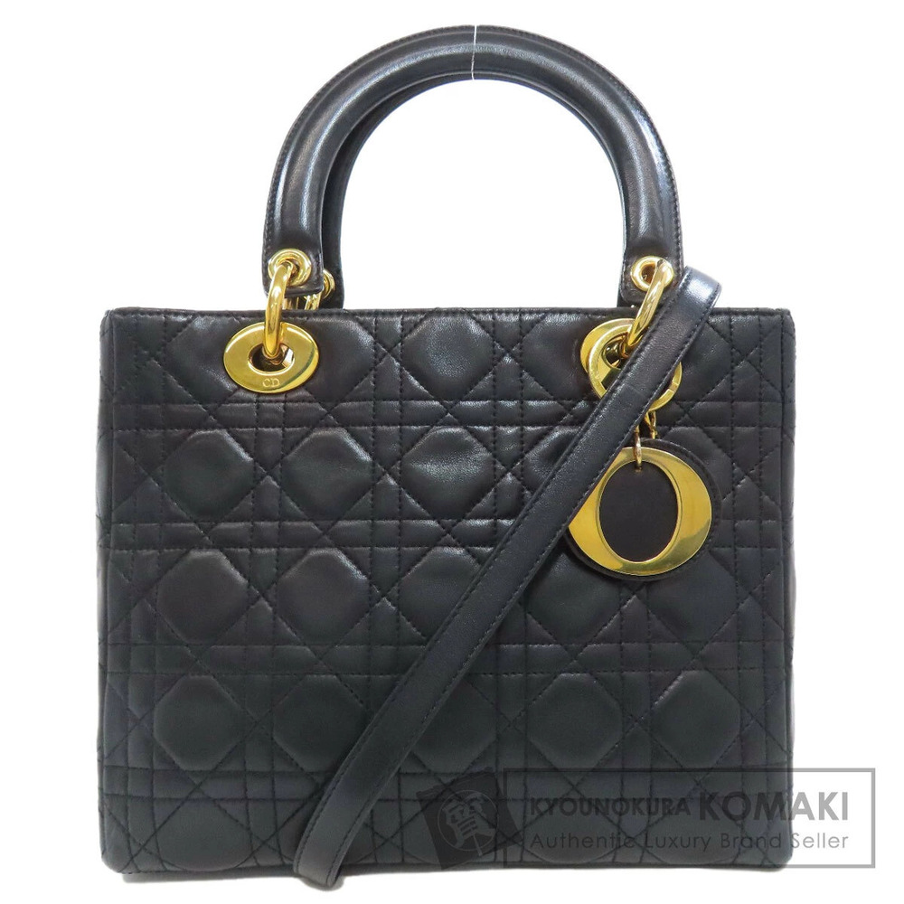 Christian Dior Lady Handbag Lambskin